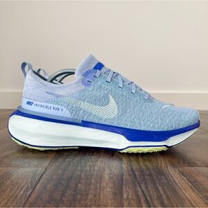Nike ZoomX Invincible Run 3 Running Shoe Mens Size 10.5 Aluminum Blue DR2615-405